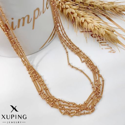 زنجیر نیمست و پلاک ژوپینگ کد 1558 - خرید آنلاین از گالری آداس